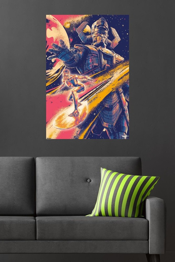 Marvel Fantastic Four: First Steps (2025) - Galactus & Silver Surfer Wall Pos...