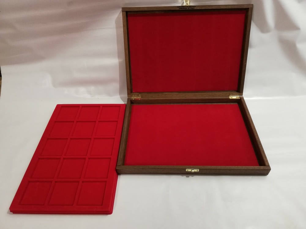 Vatican City Coin Case Box With 2 Trays