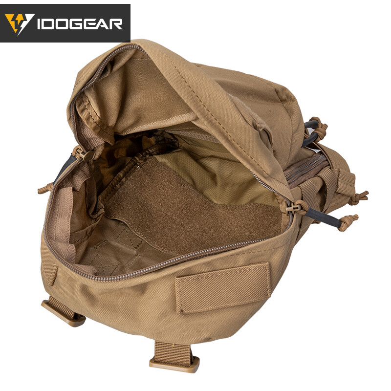 IDOGEAR Hydration Pack Hydration Backpack Assault Molle Pouch Mini Military Duty