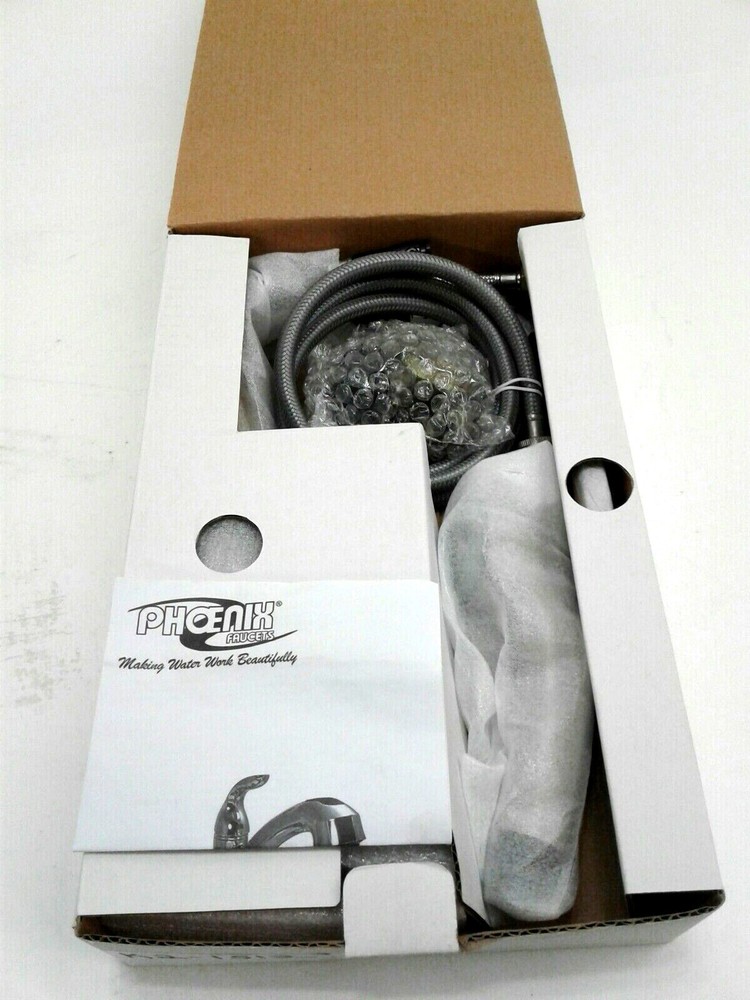 Phoenix Faucets Single Handle Hybrid Pull out Kitchen Faucet 1-HBPULLOUT r5-12