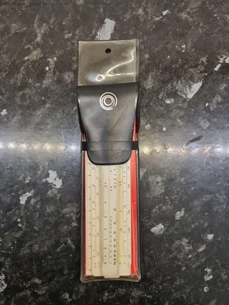 Vintage Boots Ringplan Slide Rule
