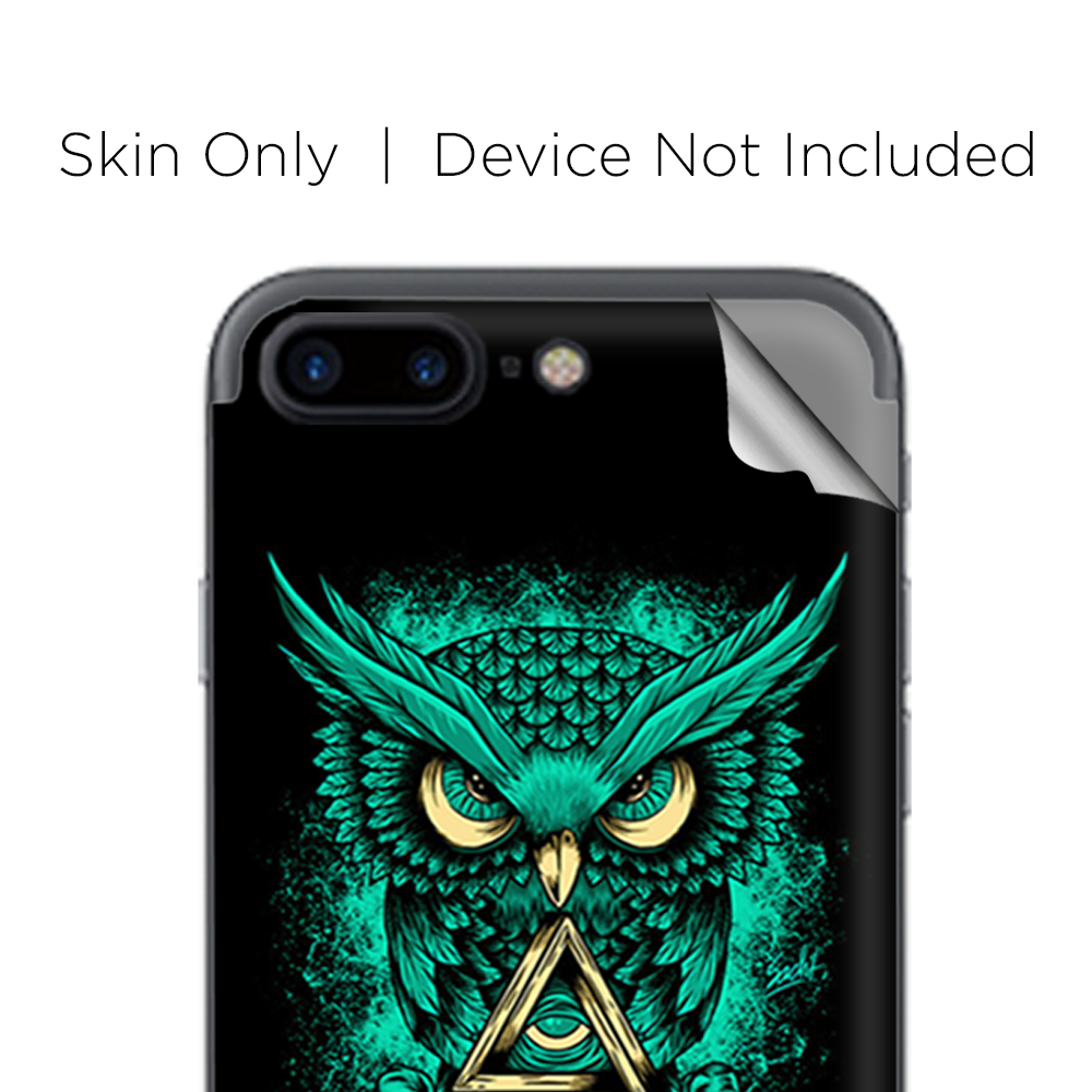 Apple iPhone 7 / 8 Plus Skins Decal Wrap Awesome Owl Evil