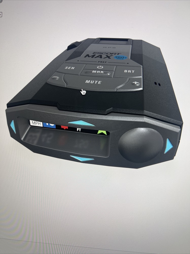 ESCORT MAX 360C MKII LASER RADAR DETECTOR SEALED-