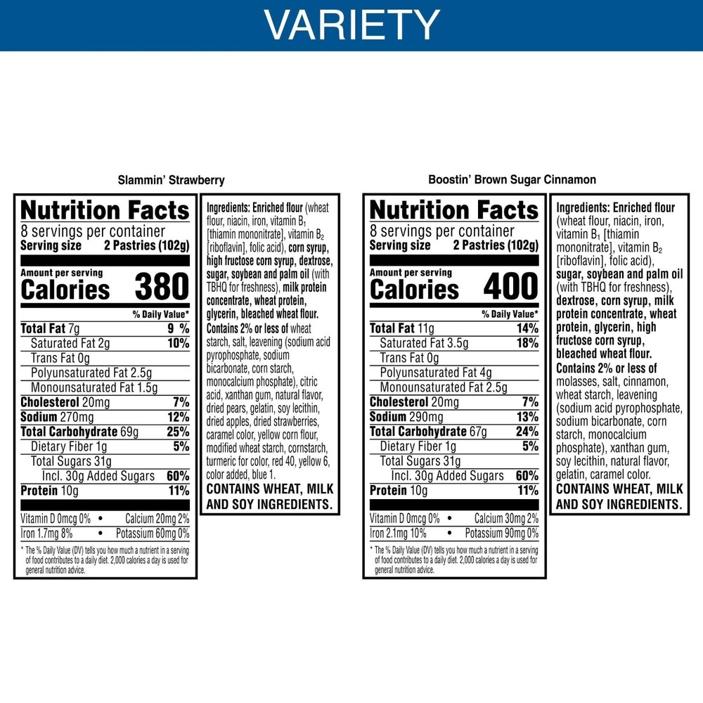 Pop-Tarts Protein Variety Pack, 32 ct.