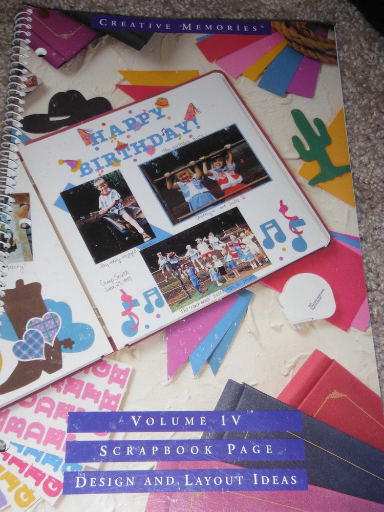 Creative Memories Design & Layout Ideas Volume IV