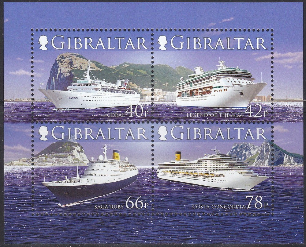 Gibraltar Issue 2006 (SS 74) Cruise Ships