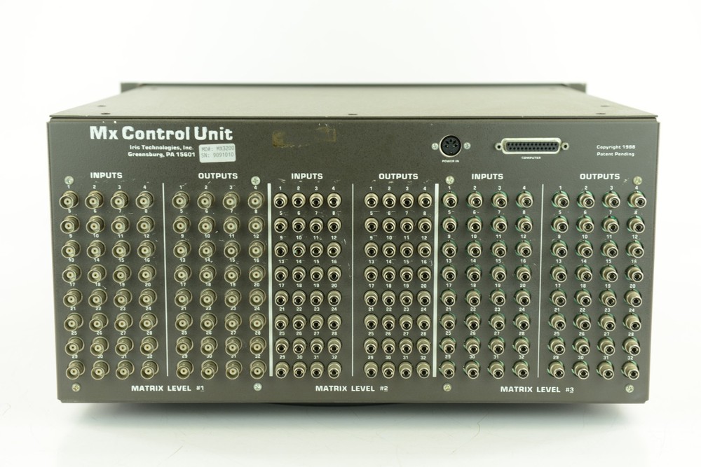 Iris Technologies Video Commander MX-3200 Video Matrix Rack Unit W/ Power Supply