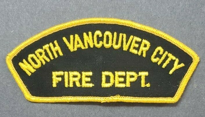 North Vancouver City Fire Dept. Patch Hat Uniform Shirt Jacket  BC Canada