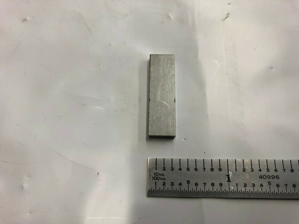 .124 Starrett Rectangular Steel Gage Gauge Block.