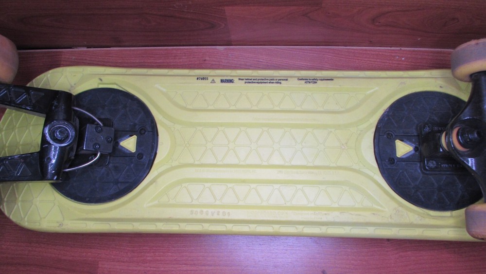 MORF Board transforming skateboard scooter set up no handle