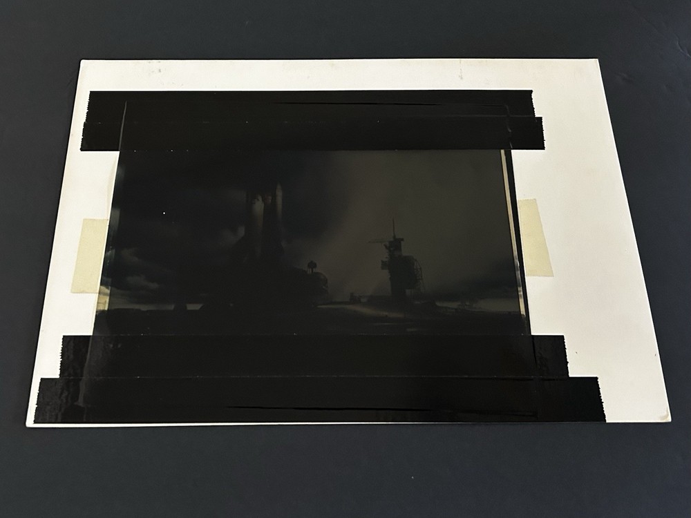 1983 NASA KSC Space Shuttle Orbiter Art Program Presentation Transparency