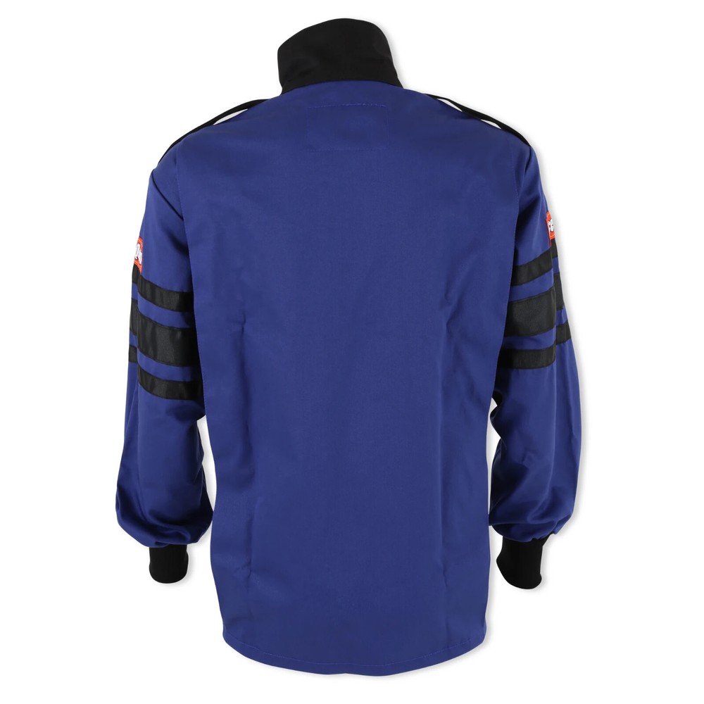 RaceQuip Single Layer Fire Suit Jacket Blue - Small