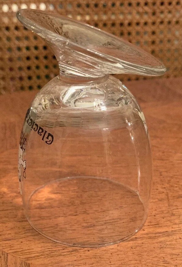 GLACIER EXPRESS Slanted Wine Glass Chef