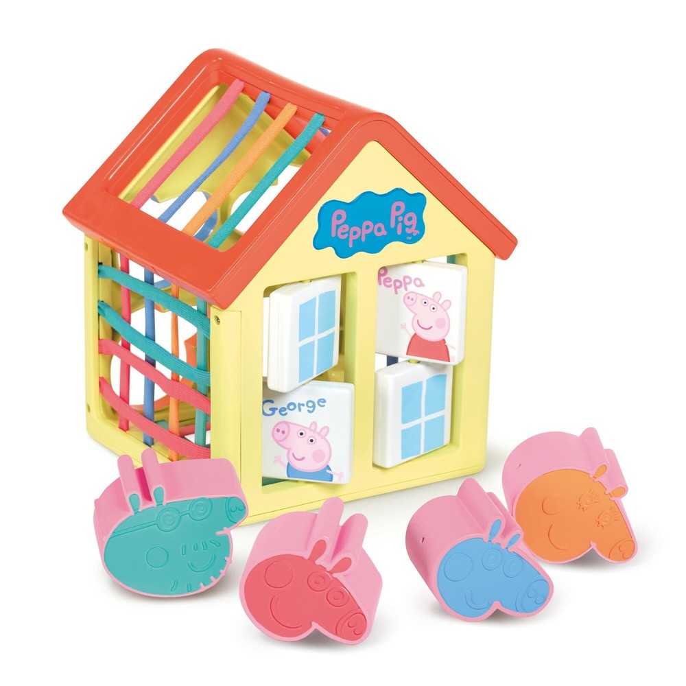 Toomies Peppa Pigs Sensory House Activity Cube