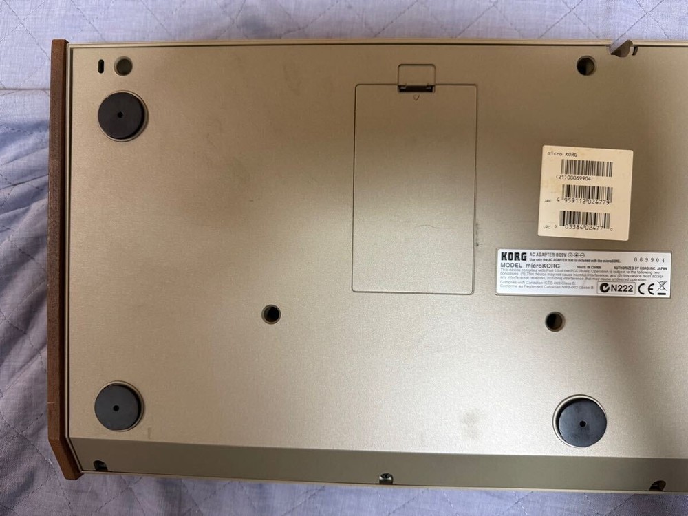 Korg MicroKorg Corg Synthesizer Vocoder Body Only Used