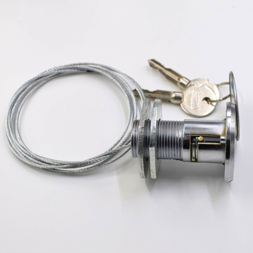 Secure Universal Garage Door Opener Emergency Disconnect Release Key Lock Cable