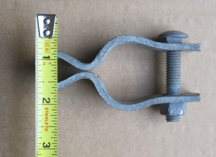 Gate Frame Hinge chain link fence hardware for 1/2" pin 1-3/8 post
