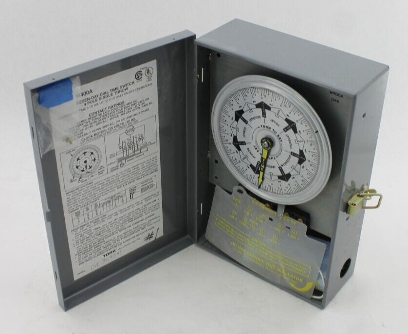 Tork W400A Seven-Day Dial Time Switch