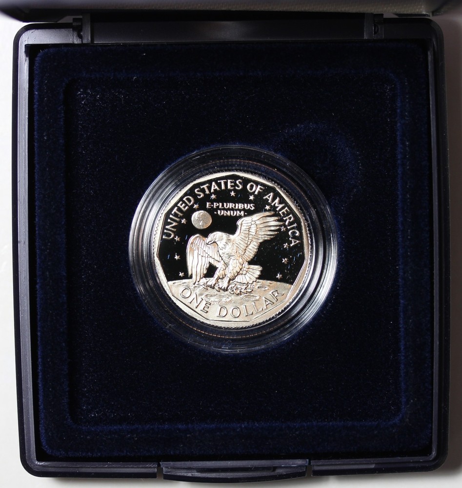 U.S. Mint Issued 1999 P Proof Susan B. Anthony Dollar in Original Packaging