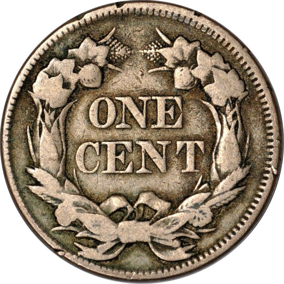 1857 1C Flying Eagle Cent VF K16618