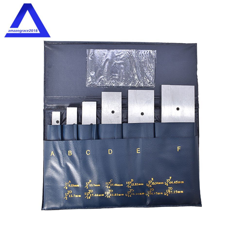 New 6Pcs High Precision Adjustable Parallel Set 3/8" - 2-1/4"