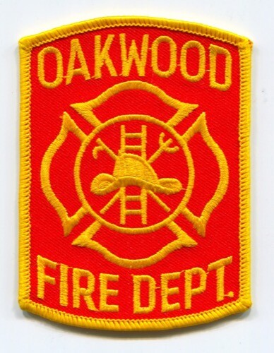 Oakwood Fire Department Patch Unknown State