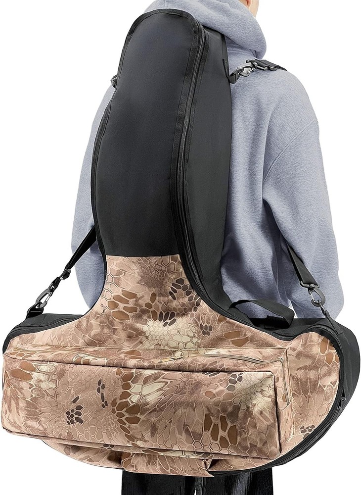 Crossbow Case Padded Soft Canvas Waterproof Adjustable Carrying Bag
