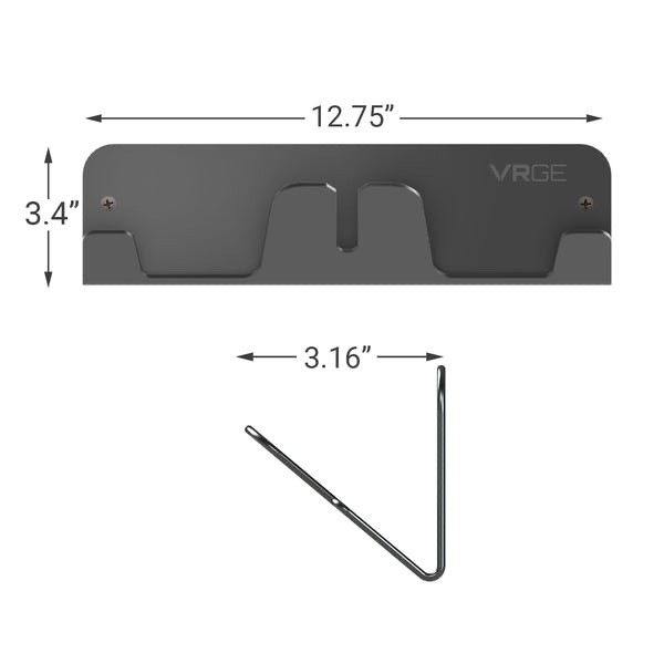 VRGE virtual reality wall storage rack