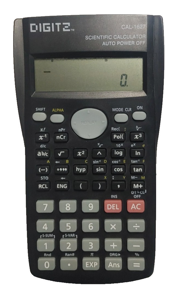 Digitz CAL-1672 Scientific Calculator - TESTED - Good Condition