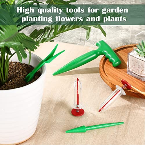 6Pcs Mini Sowing Seed Dispenser, Seed Planter Tool, Handheld Seed Planter,