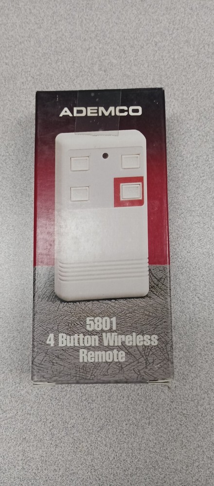 Ademco 5801 4 Button Wireless Remote