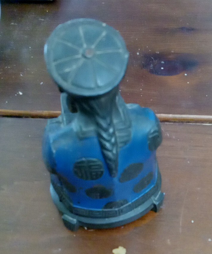 antique incense burner .