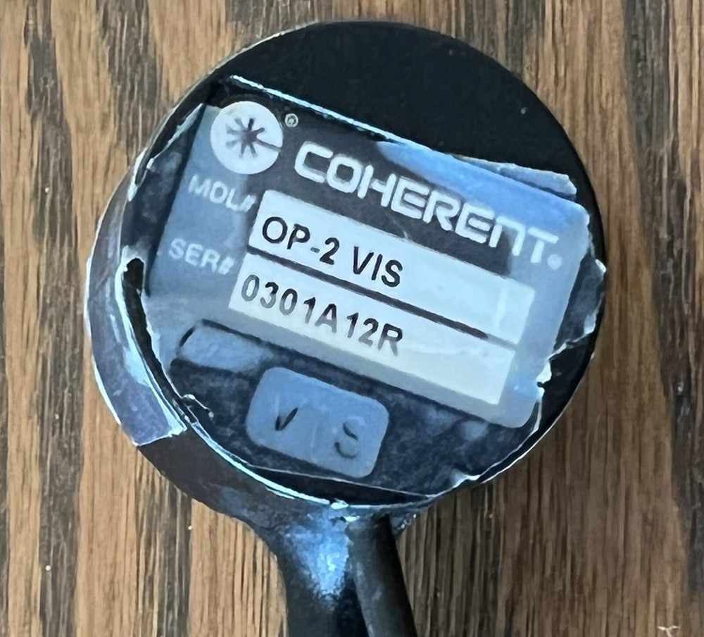 Coherent OP-2 VIS Detector Head ONLY