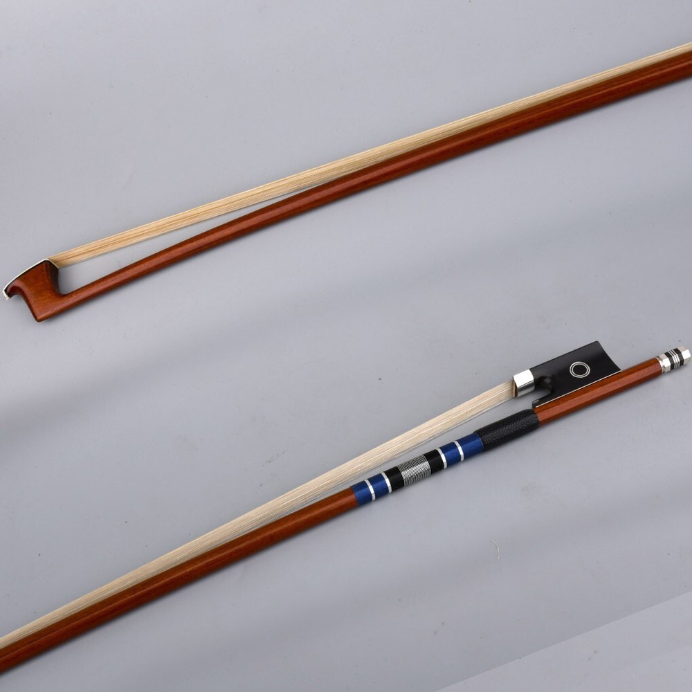 D. Peccatte Copy Master Pernambuco Violin Bow 4/4 Ebony Ring Frog Silver Special