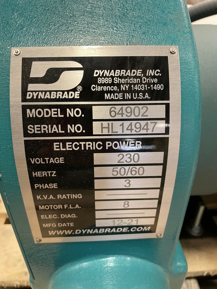 Dynabrade 64902 - Variable Speed Versatility Grinder w/ Leeson speedmaster