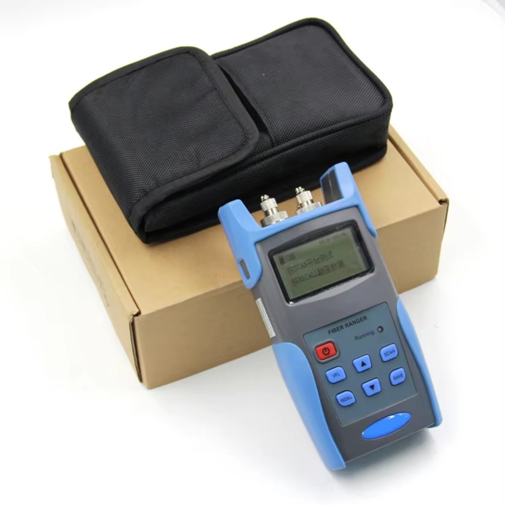 Fiber Optic Tester with VFL - Basic OTDR Function for Cable Fault Detection​