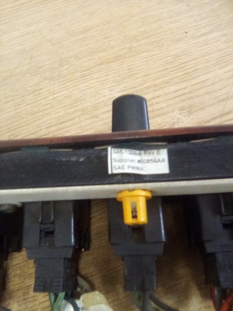 Kenworth T2000 Dash Switch Panel S45-1000-9, S64-1041-9