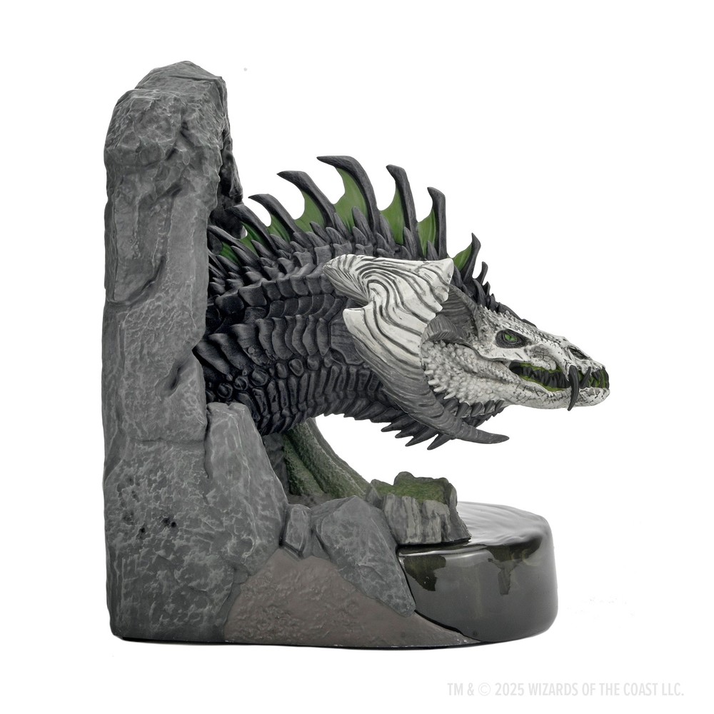 BACK-ORDER - D&D Bookend: Black Dragon