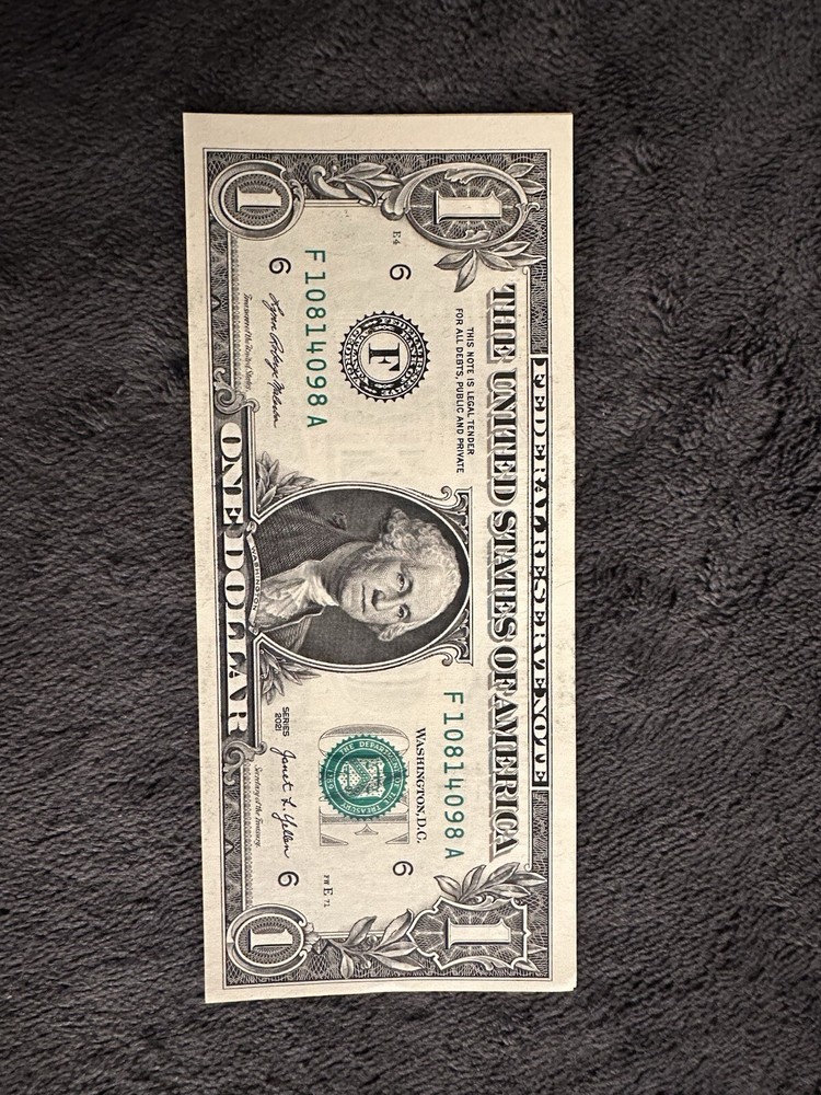 Mis Cut Error 1$ Bills
