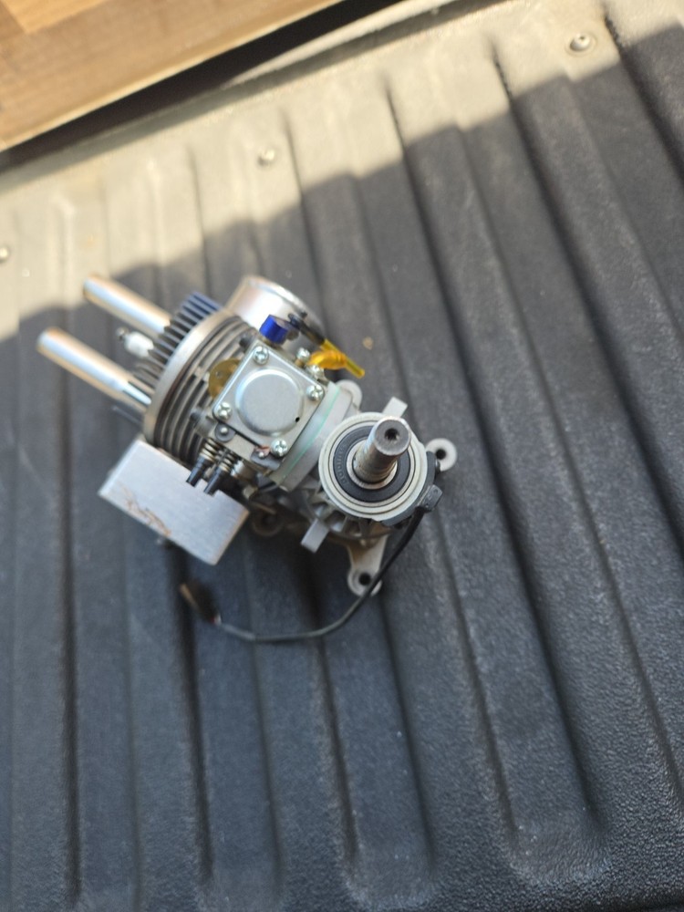 Evolution 33cc Gasoline Rc Airplane Engine With Pitts Muffler 33