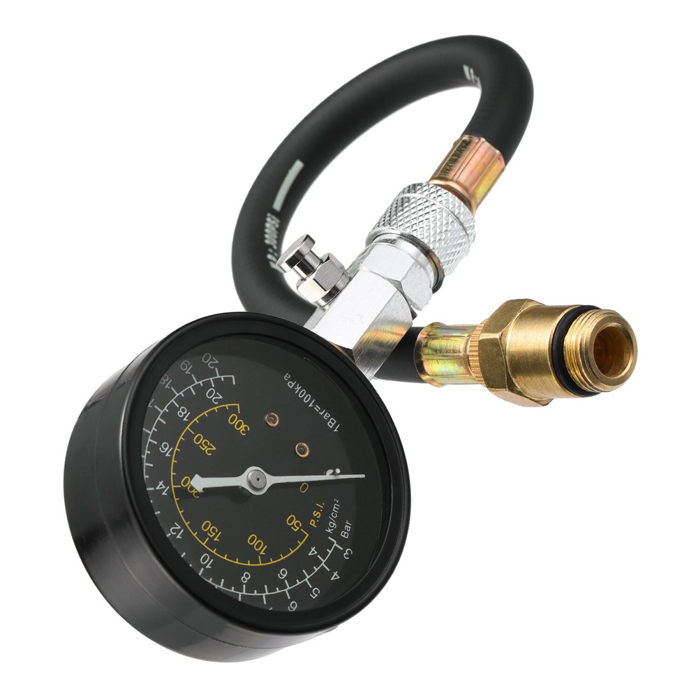 Engine Cylinder Compression Gauge Tester Kit Gas Engine Diagnostic Testing Tool