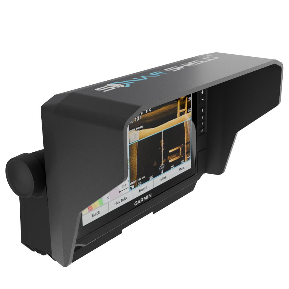 Garmin Echomap UHD2 93SV Visor by Sonar Shield
