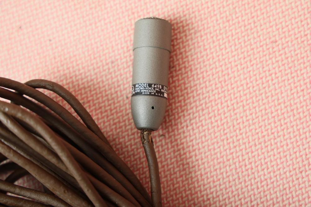 Vintage Electro Voice EV 649B Lavalier Dynamic Microphone