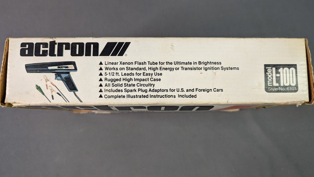 Actron L-100 6101 DC Power Timing Light