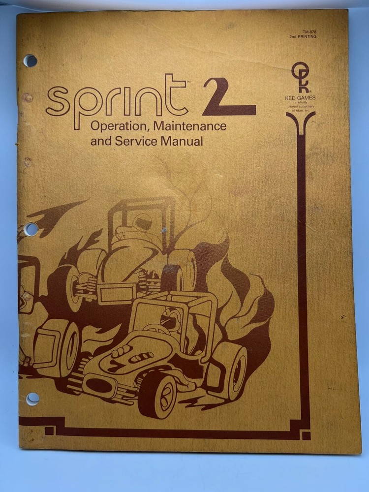 ATARI: Arcade game Manuals Collection from distributors library YOUR CHOICE