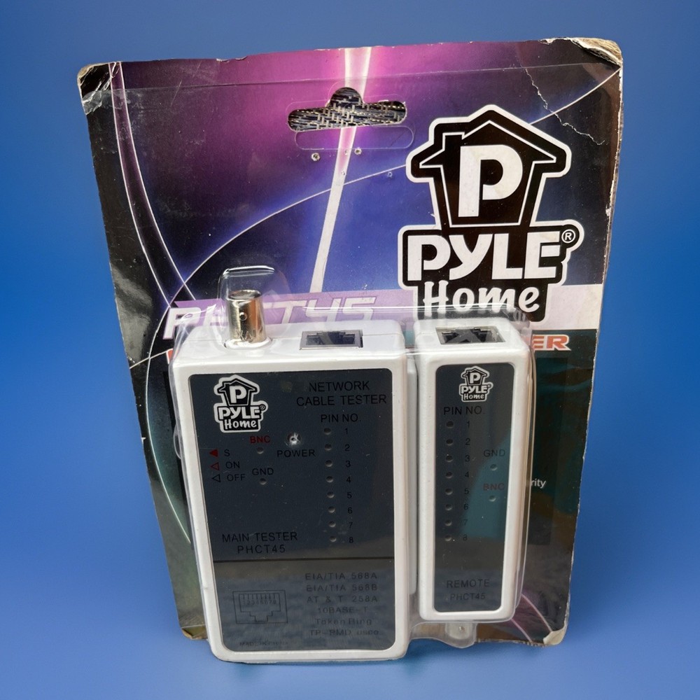 Pyle Home PHCT45 Network Cable Tester Power Supply Tester