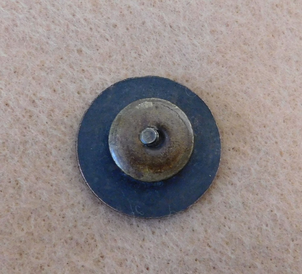 ORIGINAL WWI U.S. ARMY MACHINE GUN MG ENLISTED COLLAR DISK