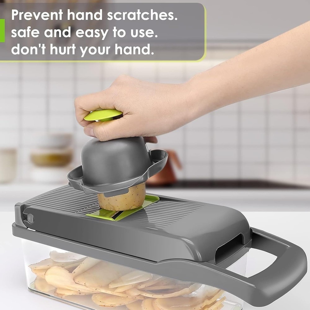 Compact Vegetable Chopping System with Easy Cleaning Features – Chef Approved