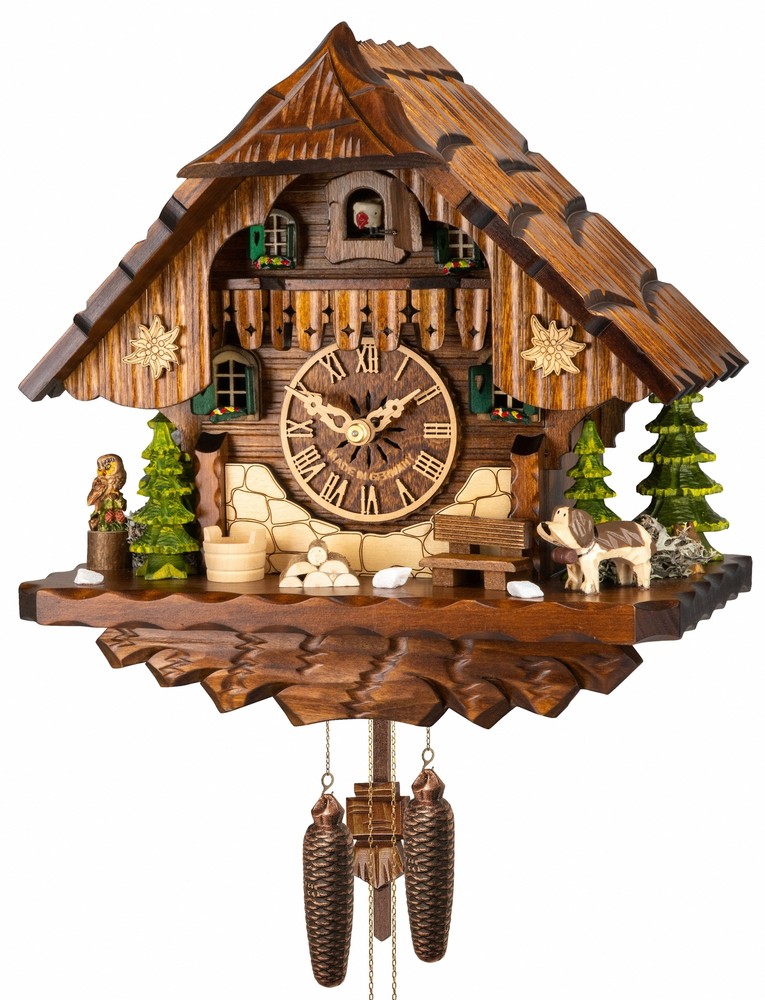 Cuckoo Clock Black Forest house EN 441 NEW