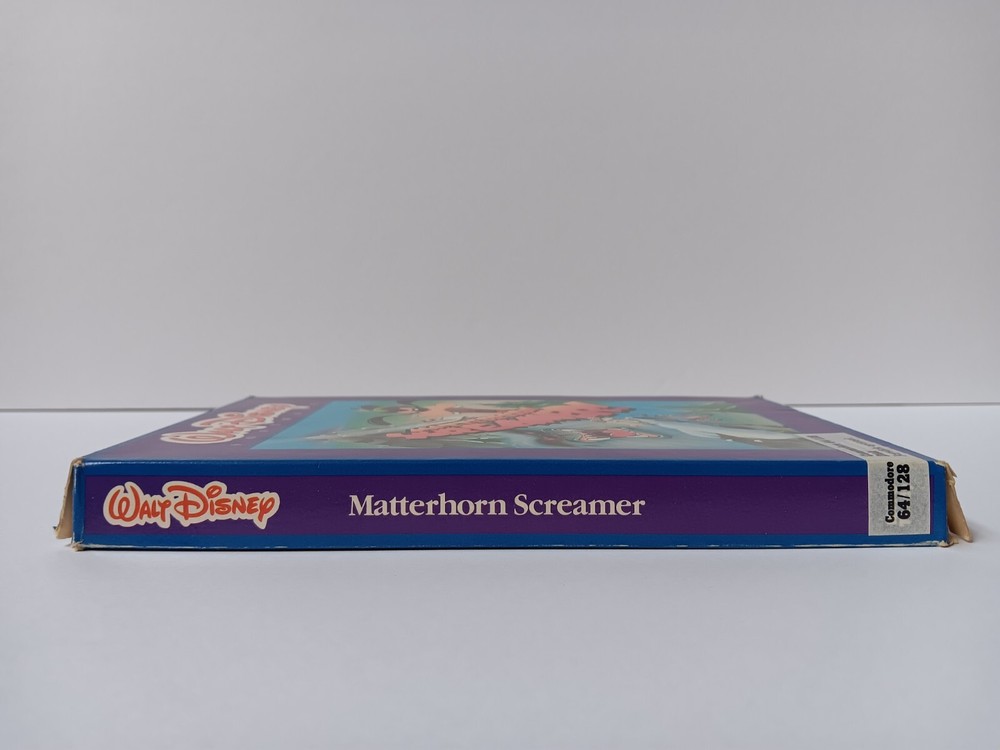 Commodore 64/128 Matterhorn Screamer Computer Software Tested/Works Box Damage